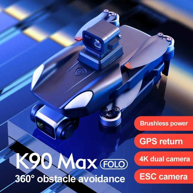 K90 Max Pro GPS Drone with HD pixel camera & 360 degree laser obstacle avoidance