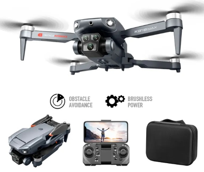 K818 Max Pro Drone Dual Camera Obstacle Avoidance Gesture Control Wifi