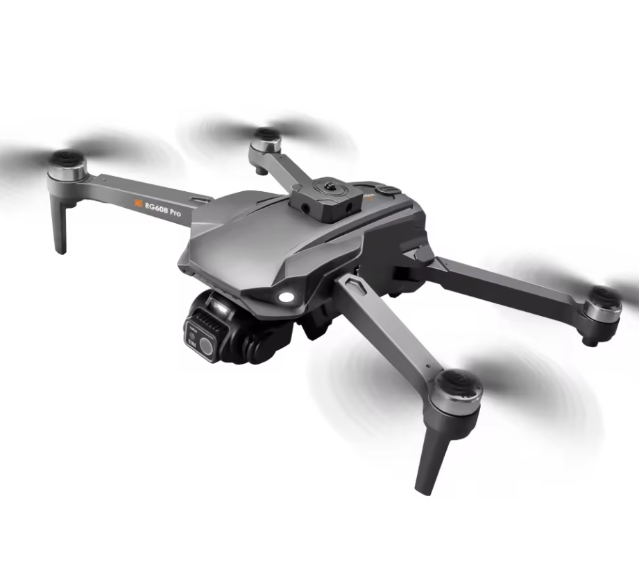 RG608 Pro drone with automatic pop-up infrared obstacle avoidance dual camera one key return & optical flow hovering